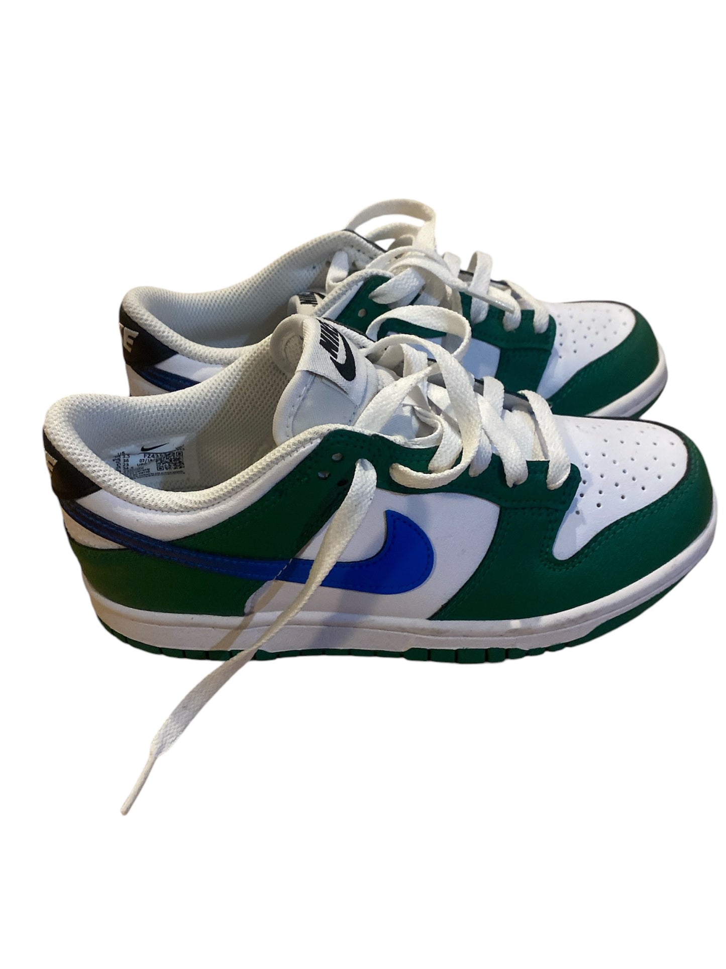 Nike Dunk Low Malachite - Size 5Y