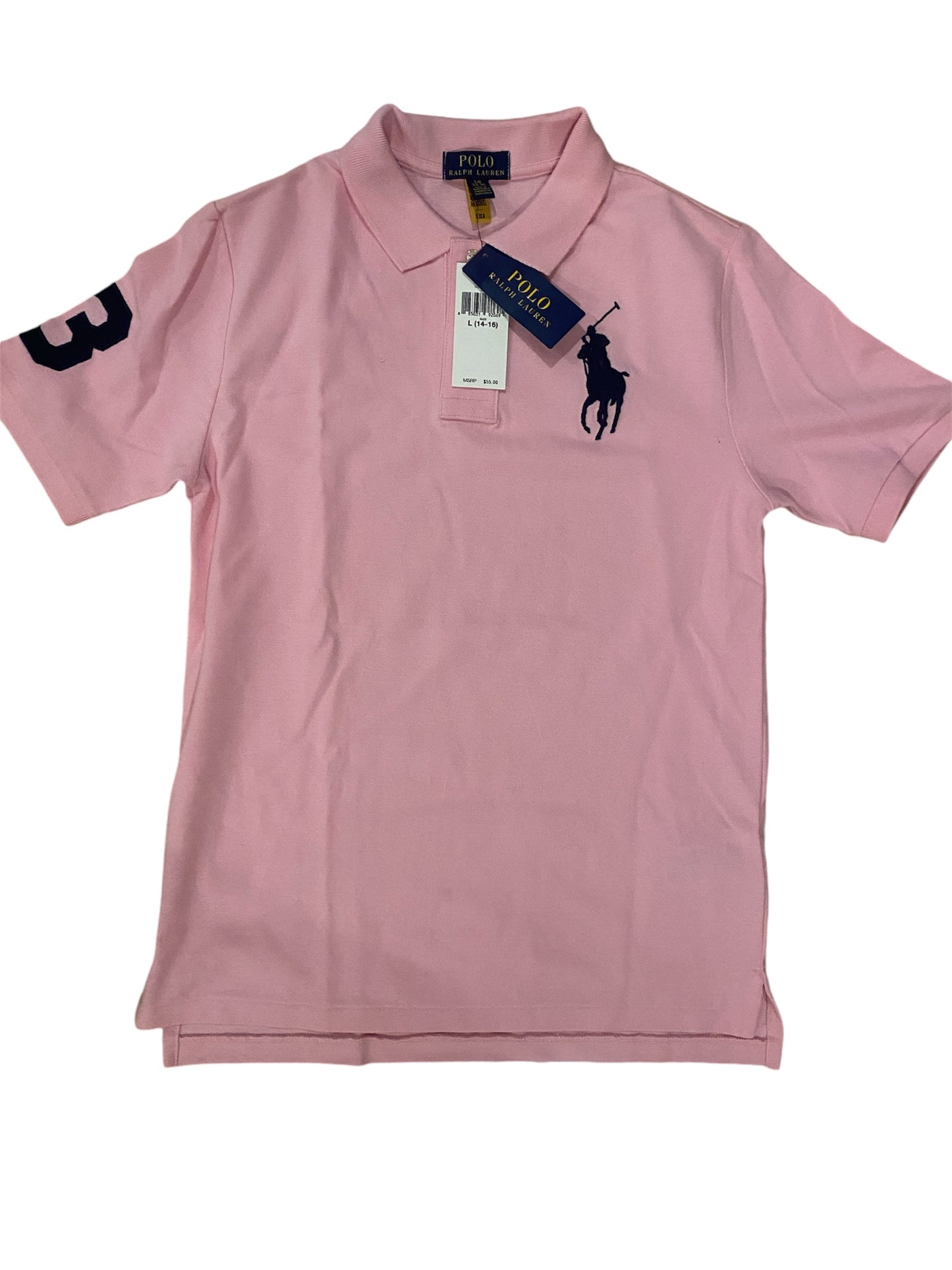 Brand New Pink Ralph Lauren Polo - Size (14-16)