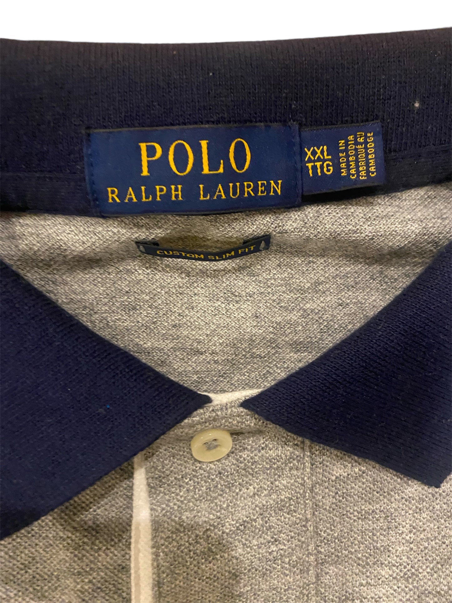 Ralph Lauren Stripe Polo - Size XXL